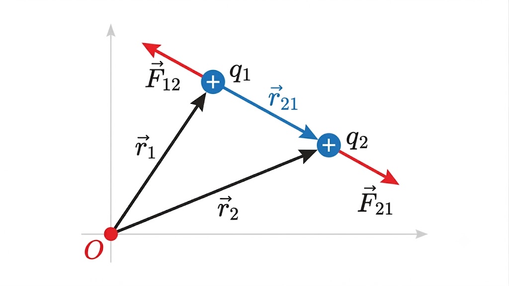 Coulomb's Law in Vector Form